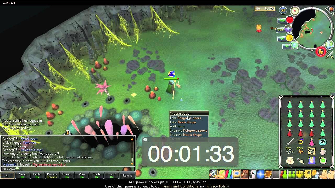 Ganodermic Beasts! 120 Kills PER/HR! (No Cannon!)[HD][RUNESCAPE]