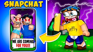 CREEPY ONLINE DATERS  STALK JEFFY On SNAPCHAT! (Brookhaven RP🏡)