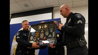 Kennewick Police Department's says farewell Sgt. Ken Lattin
