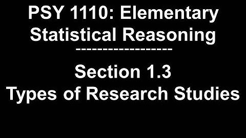 PSY1110: Section 1.3