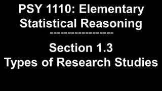 PSY1110: Section 1.3