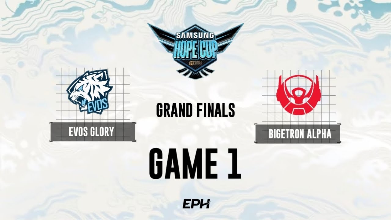 EVOS GLORY VS BIGETRON ALPHA GAME 1 | GRAND FINALS HOPE CUP