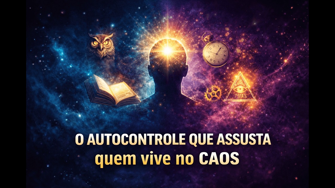 O AUTOCONTROLE QUE ASSUSTA QUEM VIVE NO CAOS
