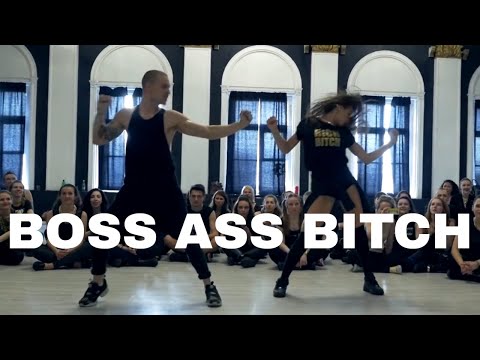 Nicki Minaj Boss Ass Bitch Jazz Funk Choreography By ILANAMANIA Vova Sidorkin 