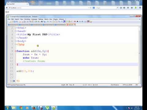 19  PHP Tutorial in Filipino Part 19   Returning Value From a Function
