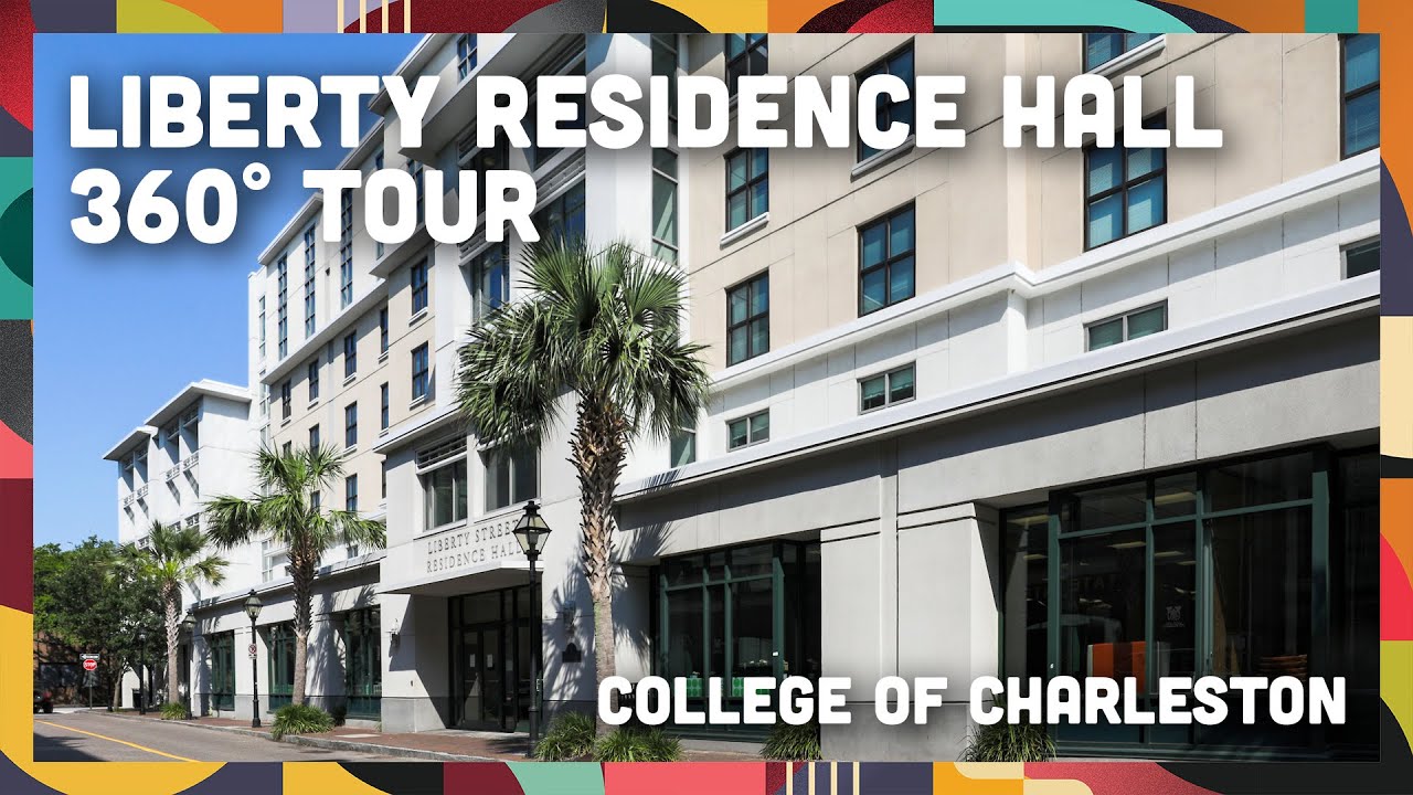4K 360° Residence Hall Tour -- Liberty Hall -- College of Charleston