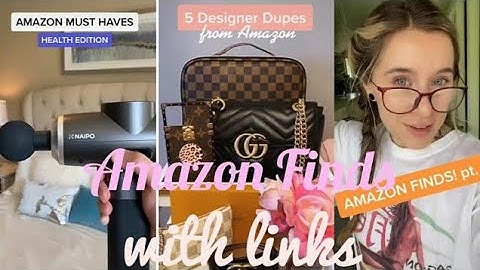 Amazon Finds And Must Haves Tiktok Compilation With Links