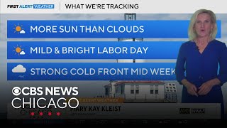 More sun than clouds, bright and mild Labor Day in Chicago