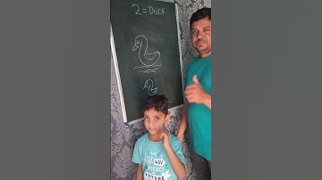 How To Draw Duck Drawing #drawing #easydrawing #numberdrawing