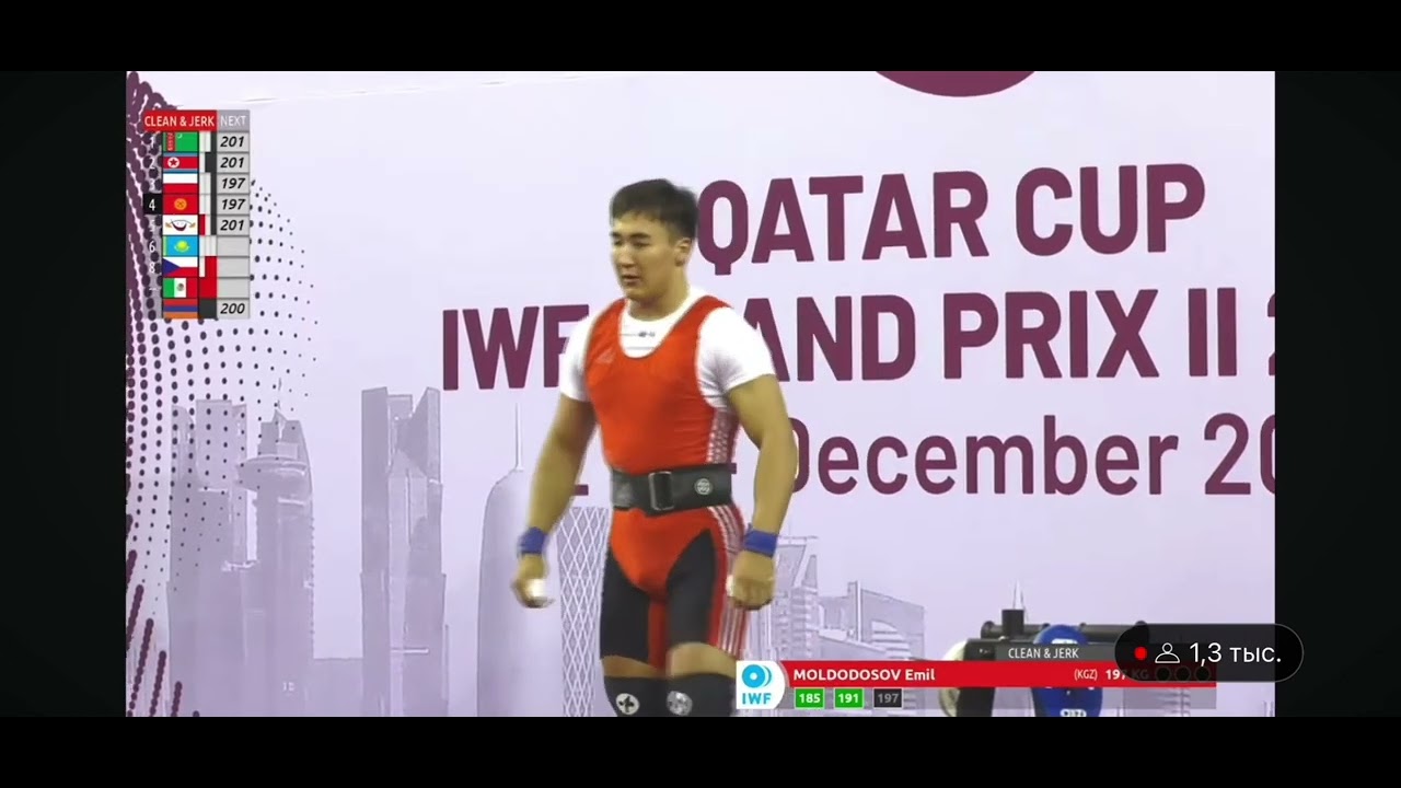 #штангист вк 96 кг М, толчок. Борьба за призовые места. Большой приз ...