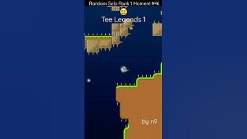 Tee Legends 2 run by n9 | Random Solo R1 Moment #46  #teeworlds #solo #ddnet #n9mkoik #skip