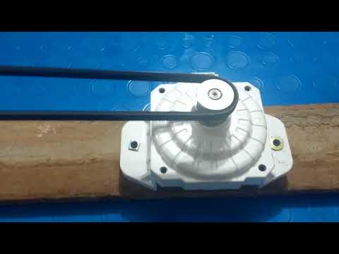 motor de lavadora lg inverter prueba en banco de trabajo