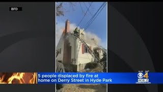 5 Displaced After Fire Damages Hyde Park Home