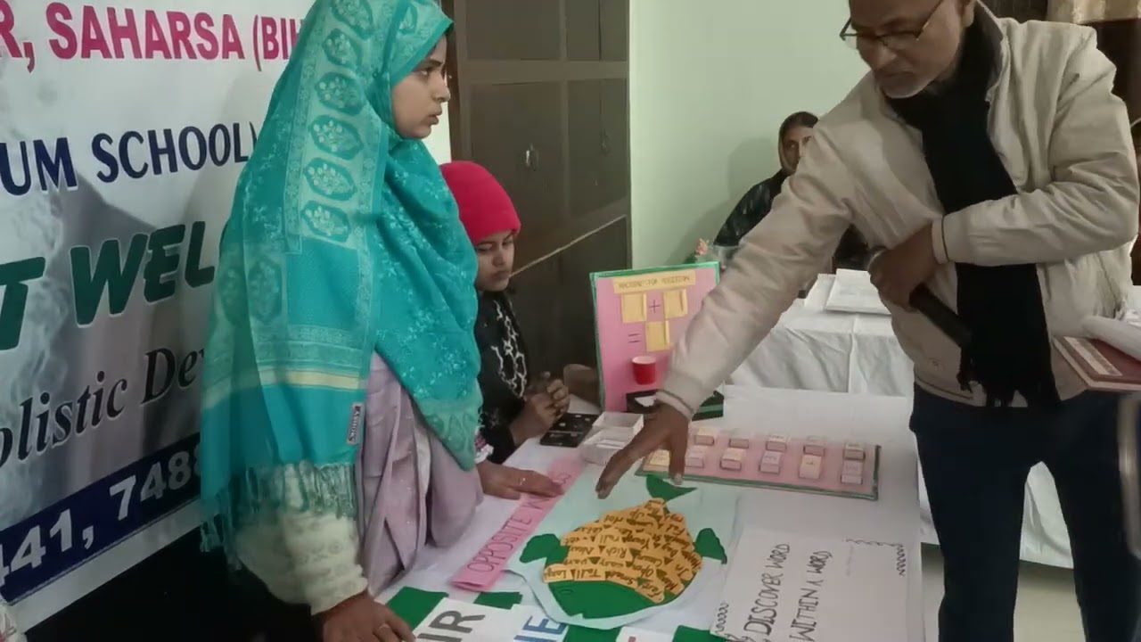 TLM Fair by teachers of Tagore Public School