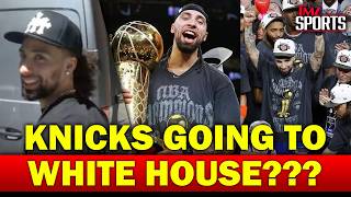 Knicks' Jose Alvarado Weighs In On Potential White House Visit After NBA Finals Win | TMZ Sports