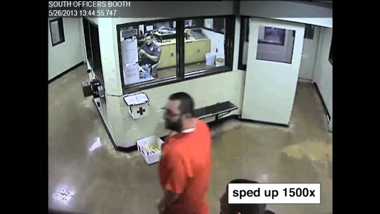 Prison 'Fight Club' Surveillance Footage: Rice cake eating