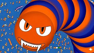 Worms zone io worms zone magic game play snake game saamp wala game #cacingbesar #wormszoneio
