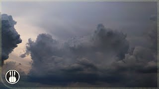 Timelapse Clouds Moving - Relaxing Video With Cloudy Sky and Sun for Stress Relief