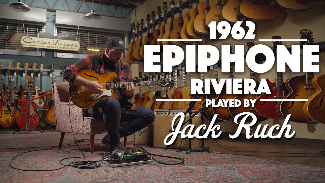 1962 Epiphone Riviera played by Jack Ruch