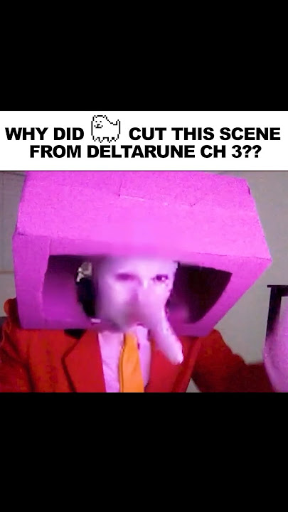 A LITTLE BIT OF TENNA?? - deltarune meme #deltarune #undertale