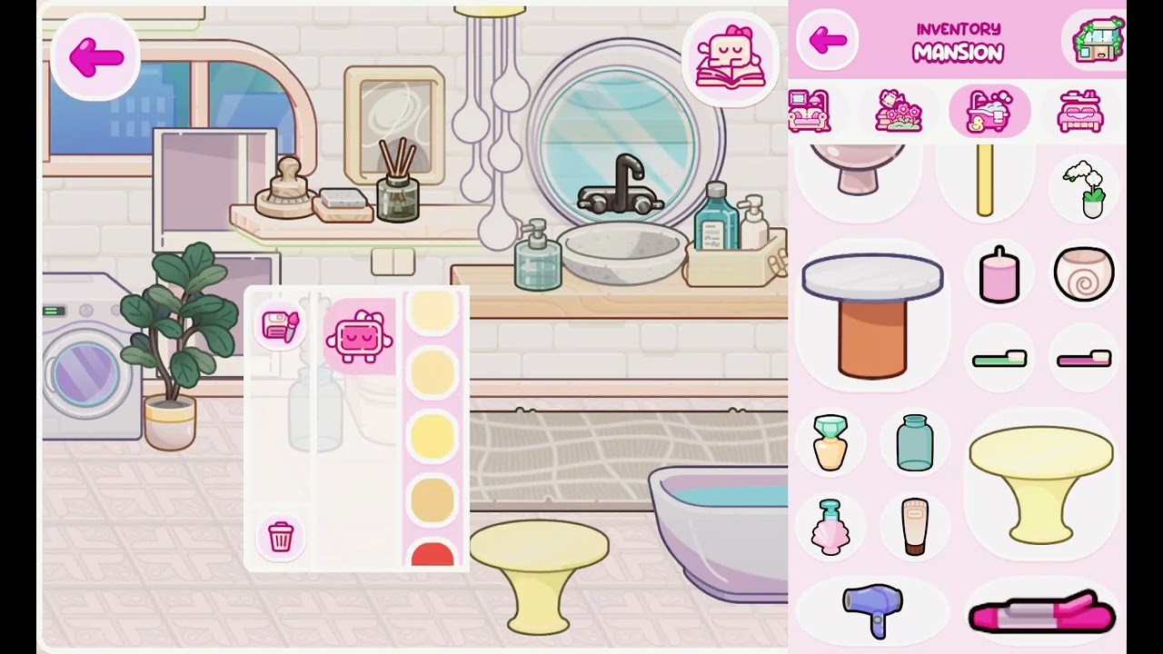 Hi guys deday will make avatar world bathroom [NO VOICE]💧🏙🎀😝😘