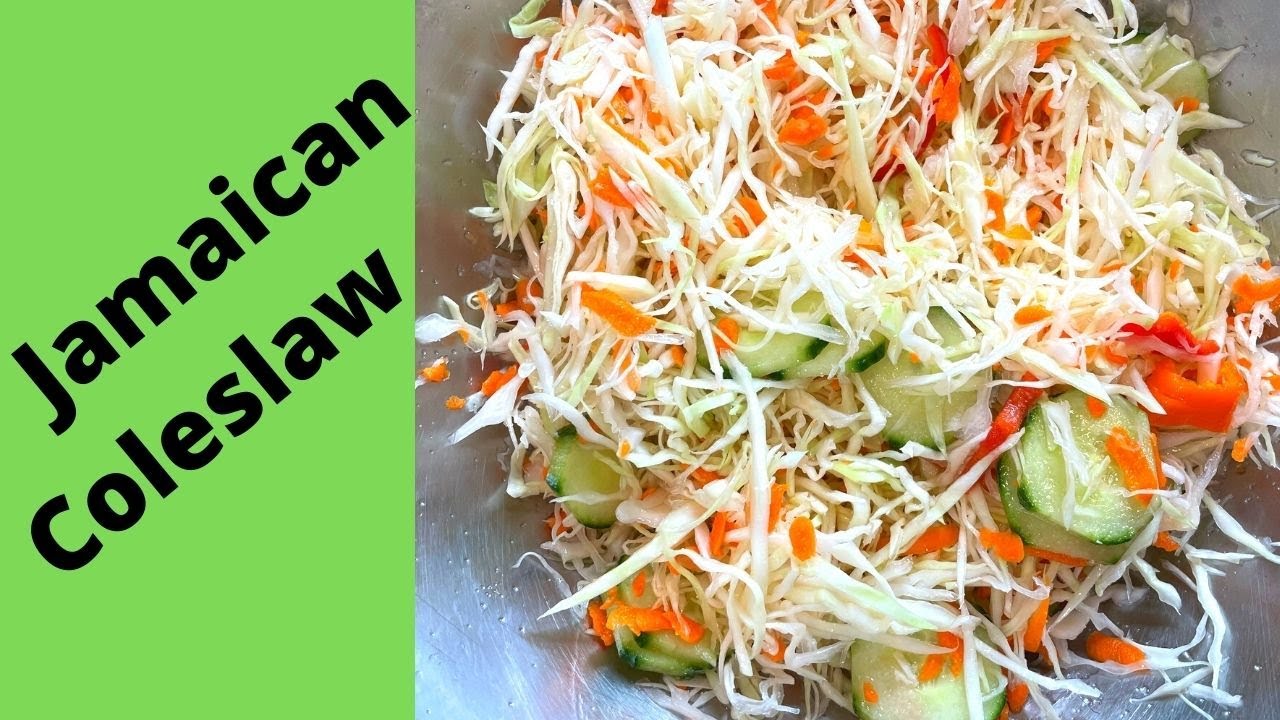 Jamaican Coleslaw / Dairy Free / How To Make YouTube