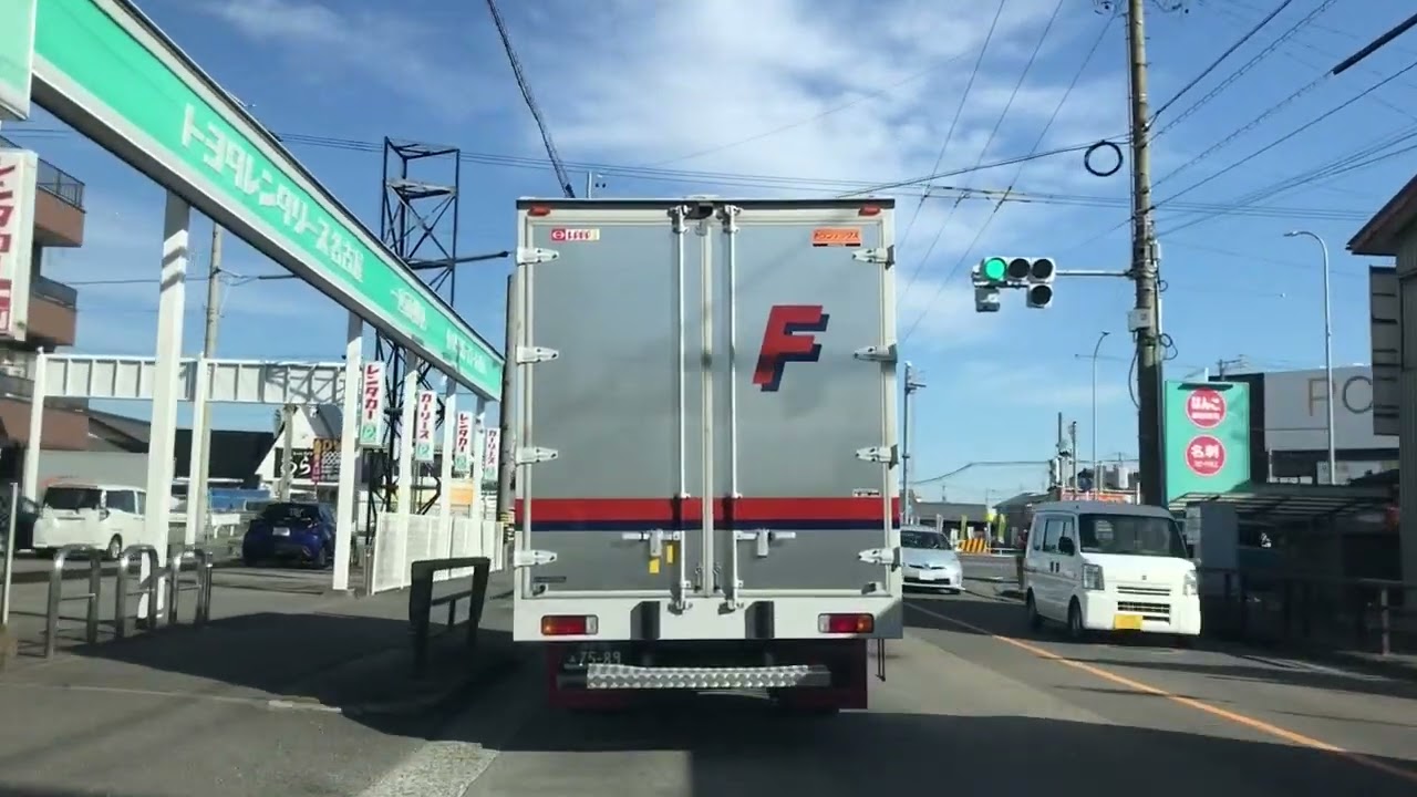 【車載動画 2022.12.12⑥】愛知県一宮市→愛知県江南市