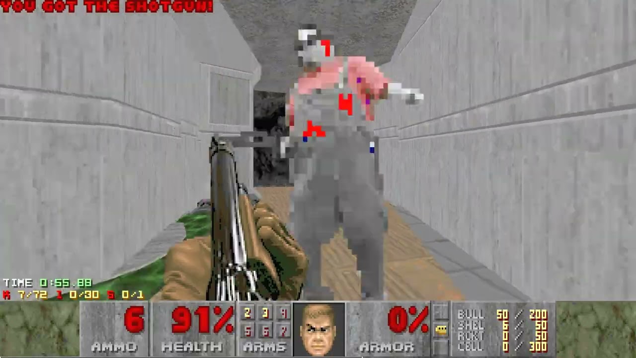 Laura Beyer's E1M7 UV-Speed in 