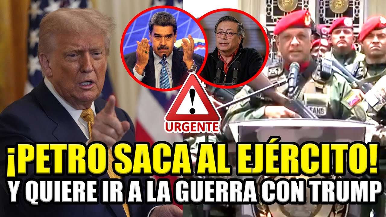 🚨URGENTE MADURO Y PETRO LLAMAN A LA GUERRA CONTRA ESTADOS UNIDOS ¿QUÉ VA A HACER TRUMP? BREAK POINT