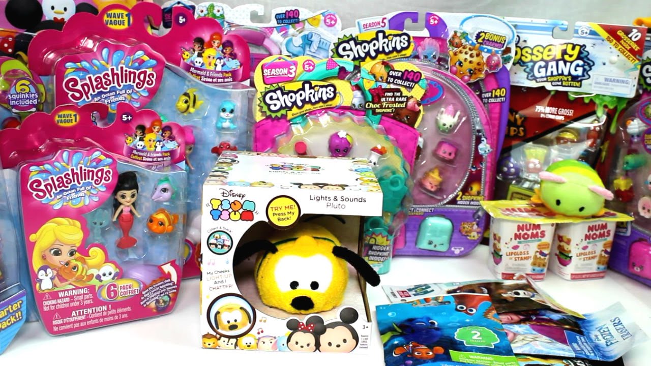 Back to School Surprise Backpack - The Grossery Gang, Splashlings, Shopkins, Tsum Tsum & MORE!