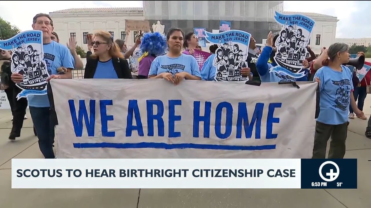 SCOTUS to hear birthright citizenship case - YouTube