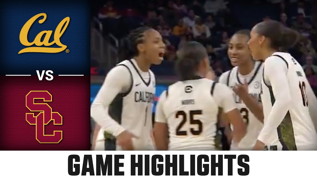 Cal vs. USC Game Highlights | 2025-26 ACC Women's Basketball