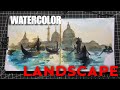 Daniel Smith Watercolors I Watercolor Landscape Process  