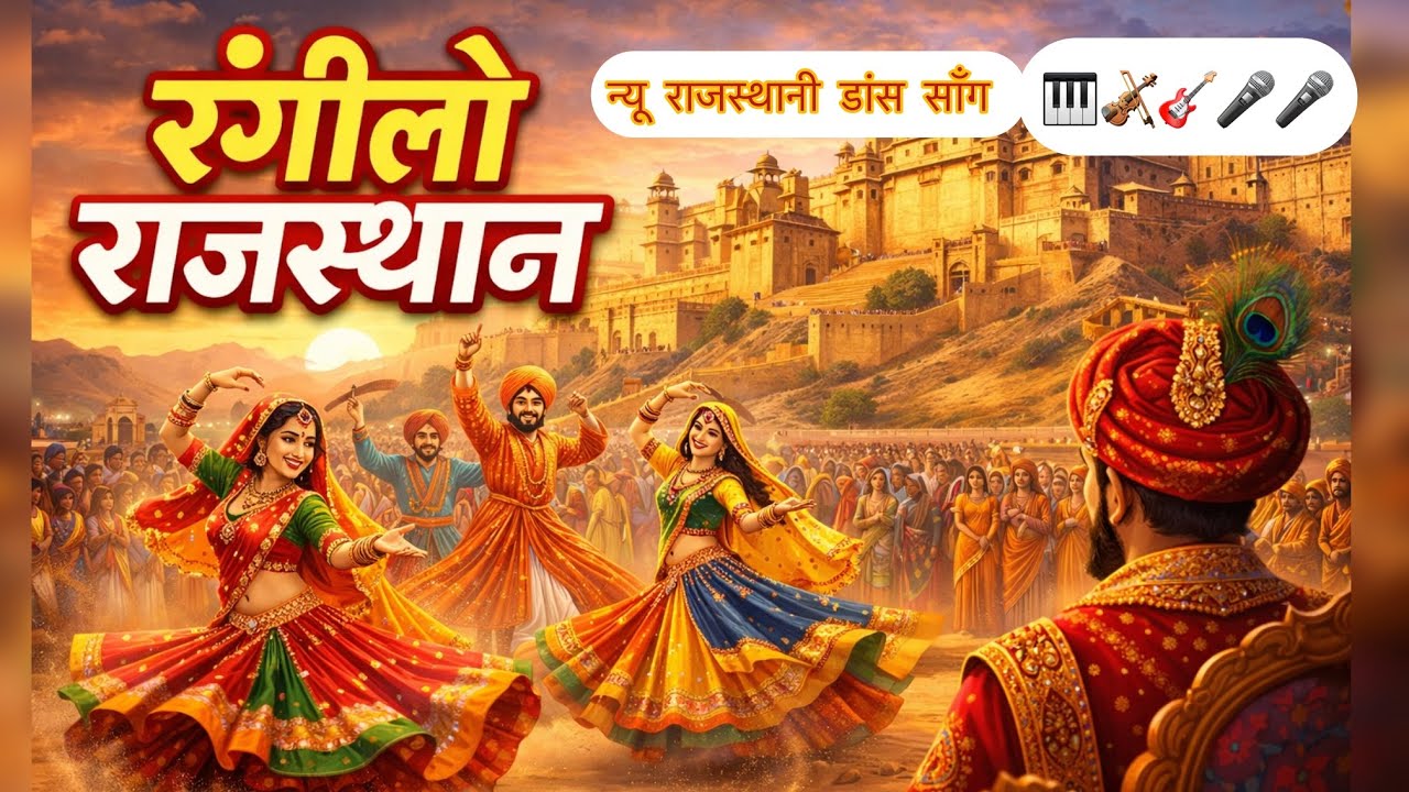 Rangila Rajasthan | Rajasthani Folk Song | Ghoomar Style Dance Song 2026