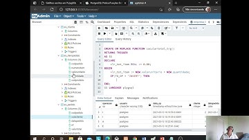Aula triggers Postgresql   Aula 5