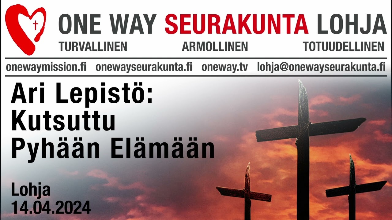 One Way Lohja 14.04.2024 Ari Lepistö