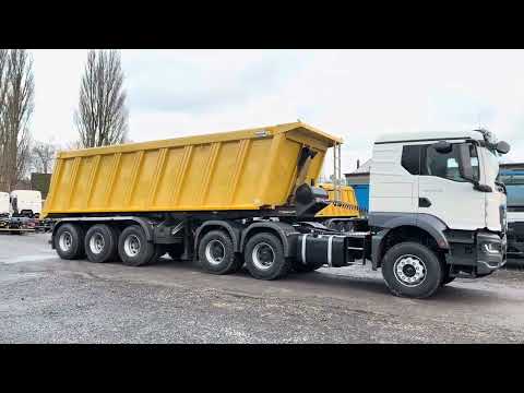 MAN TGS 33.440 6x4 BB SA EuromixMTP Kipper Auflieger 32m3