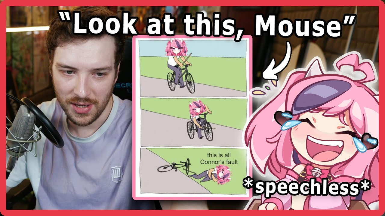 CDawgVA подготовил этот «мем», чтобы показать Ironmouse после того, как она обвинила его без прич...