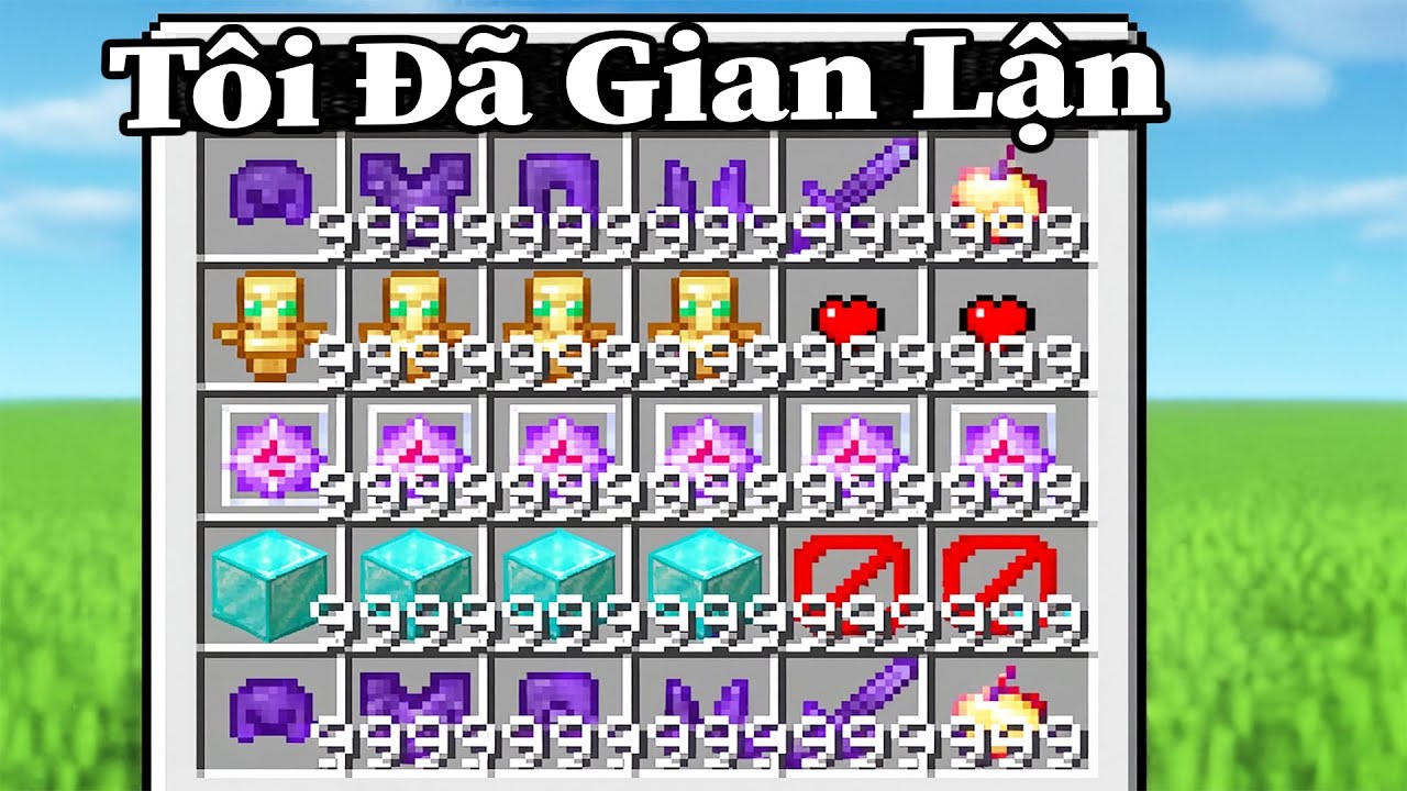 Tôi Đã Bí Mật Gian Lận Trong Minecraft Cùng Đám Bạn Bất Ổn 🤣 Siêu Hài Hước