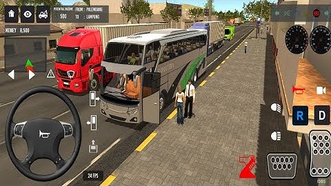 IDBS BUS SIMULATOR||Bus simulator Android gameplay