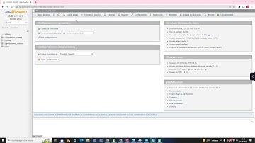 SERVIDOR WEB PROPIO - WAMP - 02  El PhpMyAdmin para la gestión de Bases de Datos MySQL.