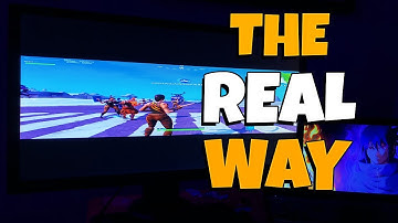 I Stretched Fortnite Resolution on PS4 and Got INSANE Results