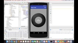 Learn to create a Magic 8 Ball Game with Android Studio screenshot 3