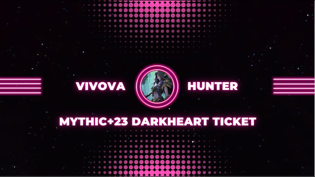 Mythic+ 23 Darkheart Ticket Beast Master Hunter (BM) POV 295K overall DPS