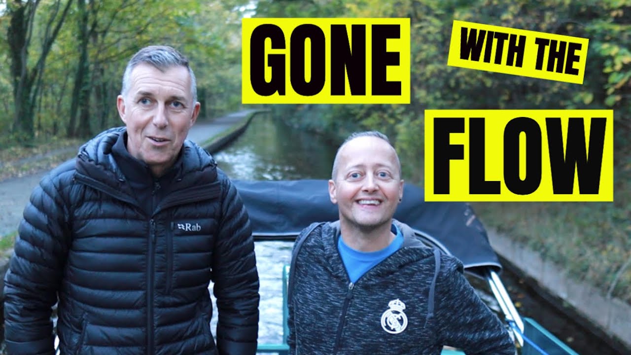 Плывем по течению канала Лланголлен, отправляясь на нашей узкой лодке. Эпизод 147