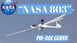 NASA 803 PIK-20E Research Glider | #shorts | Flight Test