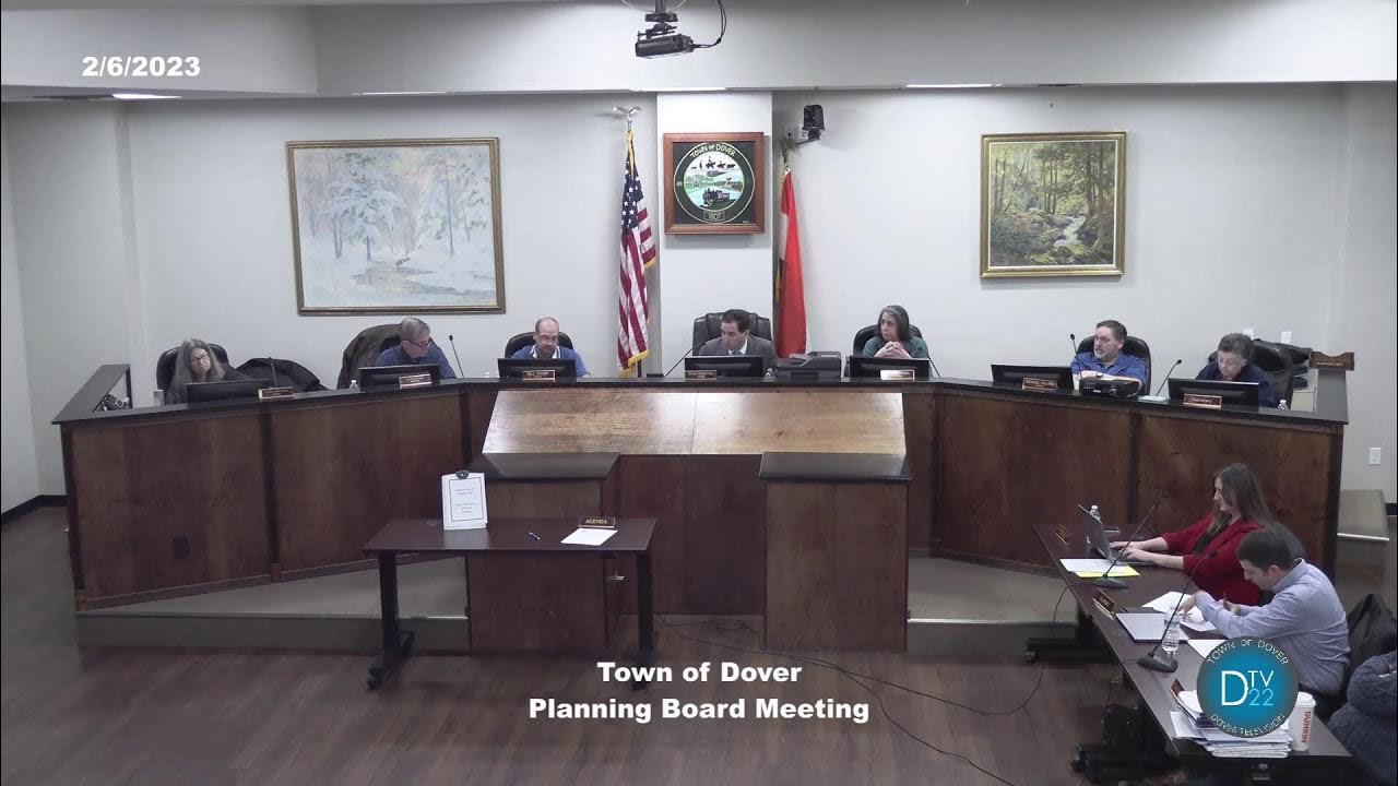Town of Dover NY, Planning Board Meeting 2/6/2023 YouTube
