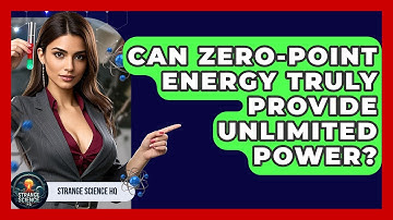 Can Zero-point Energy Truly Provide Unlimited Power? - Strange Science HQ