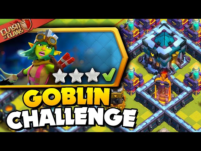 EASILY 3 Star Goblin King Challenge (Clash of Clans) 