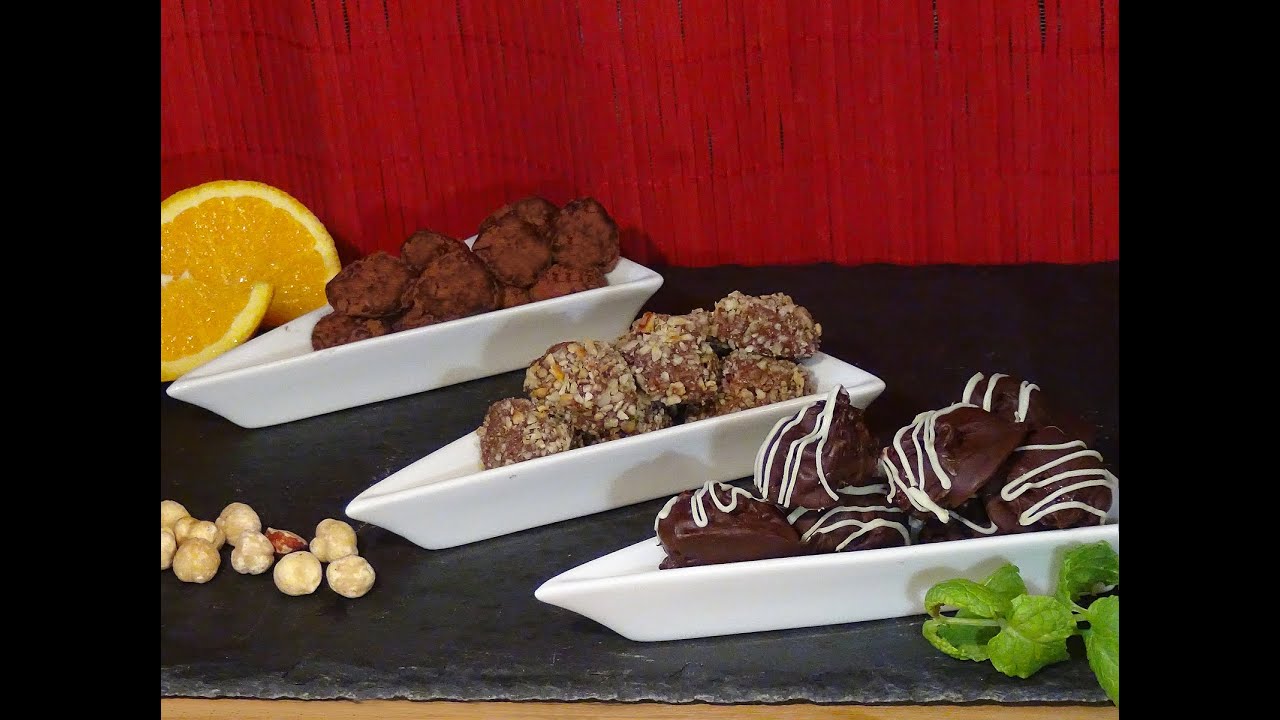Receta Trufas de chocolate con licor Recetas de cocina, paso a paso